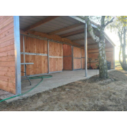 Barn en Bois Douglas et Ossature Métallique - BARN001 - Solidité et Confort_3