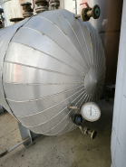 Cuve en acier inoxydable 316 de 4500 litres avec échangeur de chaleur et échangeur de chaleur - référence : c13479_3