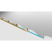 Lame de scie à ruban polyvalente sur mesure - Carbure Bahco 3868 Carbide Triple Set® TSS - Haute efficacité et durabilité_3