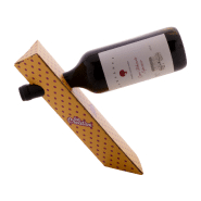 Porte-bouteille de vin personnalisé - gravitationnel en carton ondulé - impression quadri sur mesure_3