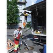 GP - Palan à chaîne GIS AG - Capacité de levage jusqu'à 2500 kg - Protection IP65 - Version monophasée ou triphasée_3