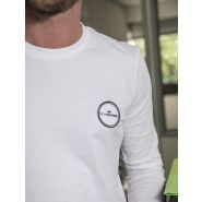 T-shirt manches longues unisexe - 100% coton bio - Patch à scratch personnalisable_3