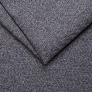 Canapé VIRGOLA convertible express - Matelas 16 cm - Sommier lattes 140 cm - Tissu tweed gris - Design scandinave_3