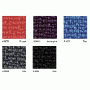 Siège de bureau Tertio avec dossier résille - Sokoa - Bleu, Noir, Non_3