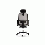 Fauteuil ergonomique Airflow - mécanisme synchrone 4 positions - appui-tête et support lombaire réglables_3