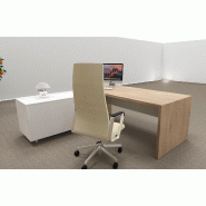 Bureau d'angle T45 avec desserte - Quadrifoglio - 212, Gauche, Orme et blanc_3