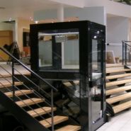 Plateforme élévatrice pour installation dans structures préexistantes