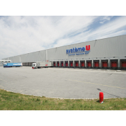 Porte sectionnelle industrielle sur mesure - ISO V40 - panneaux injectés ou vitrages, fabrication française_3