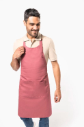 Tablier coton avec poche - Réf: K885 - Kariban - Ajustable avec boucle en métal - Couleurs variées_3
