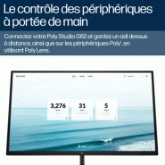 HP Poly Système de visioconférence Poly Studio G62_3