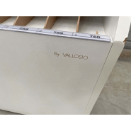 Meuble dynamique blanc pour laboratoire - occasion - sur roulettes avec casier-tiroir arrière - P21091202_3