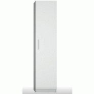 Composition lit escamotable Dynamo Sofa - accoudoirs blanc, tissu rouge, 90x200 cm - L : 205 cm_3