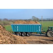Remorque agricole 47 m³ Rollpush 9747 pour grand volume