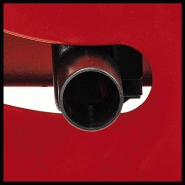 Table de sciage Einhell TC-TS 210 - Scie circulaire sur table puissante et compacte - 1200W, lame inclinable 45°_3