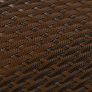 Vidaxl paravent de balcon brun et noir 300x80 cm résine tressée 156250_3