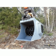 Godets concasseurs Vipermetal VPCH-21 - broyage des déchets de construction et démolition_3