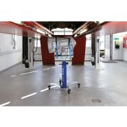 Vérin de fosse hydraulique 9HYVB12 - King Tony - capacité 1.2 T - télescopique avec pompe à pied_3