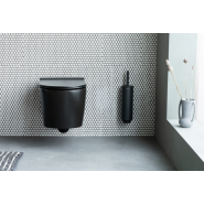 Brosse de toilettes et support MindSet - Mineral Infinite Grey UGS303821 - Acier - 10 ans de garantie_3