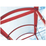 Abri fumeur fonctionnel - VOÛTE M - Protection contre intempéries - Dimensions 2500 à 5000 mm_3