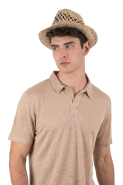 Chapeau Panama tressé en fibre végétale - Réf: KP613 - Marque K-up_3