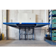 Monte voiture à fonctionnement électro hydraulique la plus adaptée pour les transferts verticaux de véhicules_3