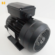 Moteur électrique monophasé 220v - 0,37 kW / 0,5 CV - 1500 tr/min - Bride B3 - Condensateur permanent CEMER MY7124B3_3