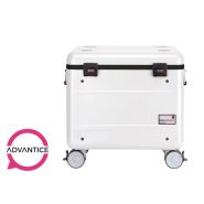 Paraproject Case i10 KidsCover - Valise de stockage et rechargement pour 10 tablettes avec étuis en mousse_3