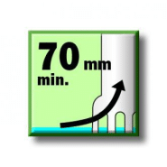 Pompe de relevage inox - eau chargée - 1100w - 306418_3