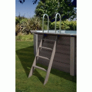 Piscine ovale composite 6,64 x 3,86 x H.1,24m - filtration à sable 6m³/h - projecteur LED inclus_3