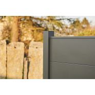 Zéphyr - clôture en aluminium - alukit - lames de remplissage 196 mm_3