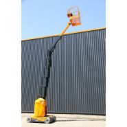 Plateforme élévatrice tout électrique avec déport de 5,10 m