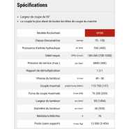 Broyeur 200hp - Pour pelles de 30 à 50t - Rockwheel G125 - RZ-B50_3