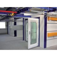 Cabine de peinture poudre (ventilation verticale - cabine fermée)_3