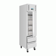 Armoire réfrigérée positive GN slimline 1 porte 2 tiroirs série U 292 L UA112 Polar_3