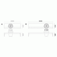 Banc public en métal atech banquette simple_3