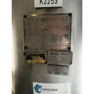 Cuve en acier inoxydable 430 litres d'occasion avec serpentin intérieur - référence : c9672_3