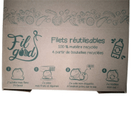 36 packs de 3 filets réutilisables en matière recyclée - 30x35 cm - boîte prête à vendre (108 filets au total)_3