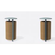Axis - Cendrier Corbeille 110L Ergonomique et Résistant - Larusdesign_3