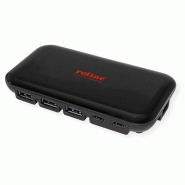 ROLINE Hub USB 3.2 Gen 2, 7 ports, (3x type C + 4x type A)_3