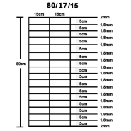 Vidaxl clôture de jardin acier galvanisé 50x0,8 m argenté 149496_3
