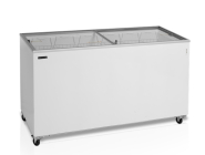 Congélateur coffre vitres plats - 255L - Thermomètre - Classe énergétique D_3