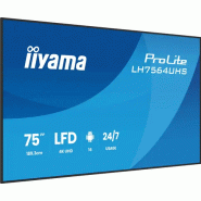 Iiyama LH7564UHS-B1AG àÉcran d'affichage dynamique àÉcran plat de signalisation numérique 190,5 cm (75_3