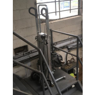 Diable électrique monte escalier 400 kg - CargoMaster C 400 - AAT avec élévateur intégré_4