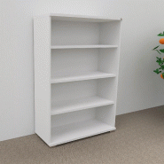 Étagère avec 3 tablettes - Mobel Linea - Blanc pastel_3