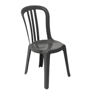 Chaise empilable en résine de synthèse avec protection anti UV - MIAMI - plusieurs coloris - garantie 3 ans_3