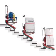 Équipement de manutention électrique avec foyer de cheminée