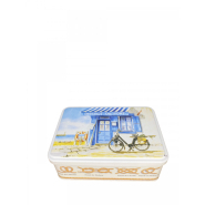 Boîte/coffret métal décor junior 'bistrot' - 190 x 125 x 72 mm - Made in France - BA000041_3