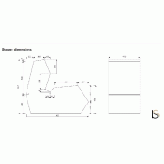 Chauffeuse d'accueil Shape - MDD - River beige_3