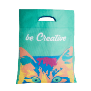 Sac shopping publicitaire en non-tissé - poignées découpées - impression sublimation - 80 g/m2_3