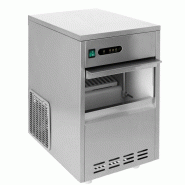Machine à glaçons creux cylindriques 24 kg/24h - stockage 5 kg_3